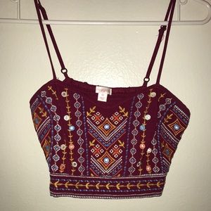 Bohemian Crop Top